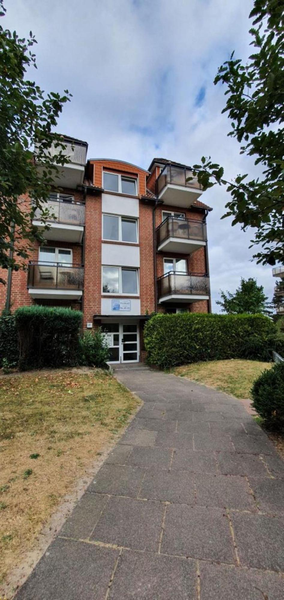 Ferienwohnung Mit Seeblick Und Schwimmbadnutzung In Cuxhaven Exterior foto